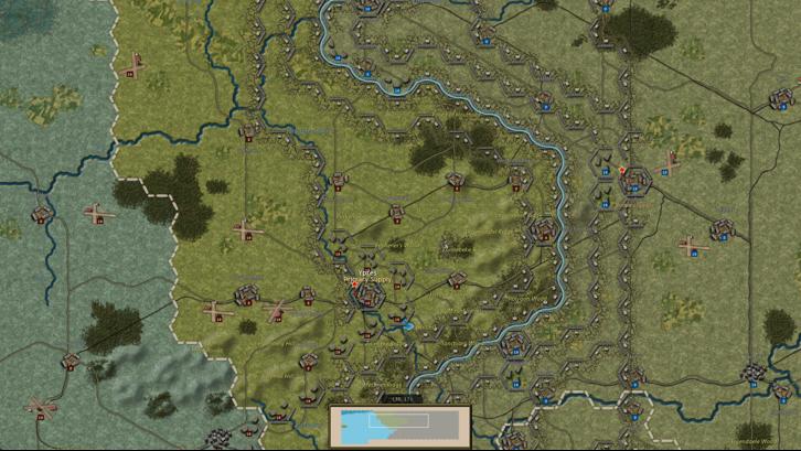 Strategic Command: World War I - Battles for Ypres Steam Key screenshot from the video game thumbnail 4