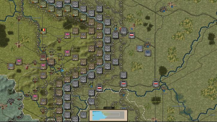 Strategic Command: World War I - Battles for Ypres Steam Key screenshot from the video game thumbnail 7