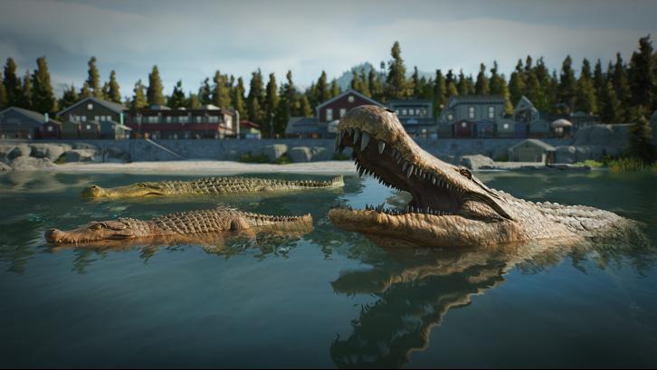 Jurassic World Evolution 3: Crocodilia Coast Steam Key screenshot from the video game thumbnail 8