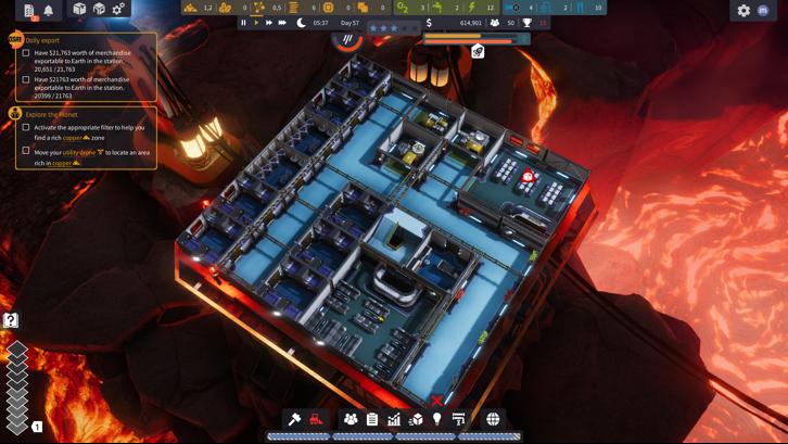 Space Drilling Station Soundtrack Steam Key screenshot from the video game thumbnail 3