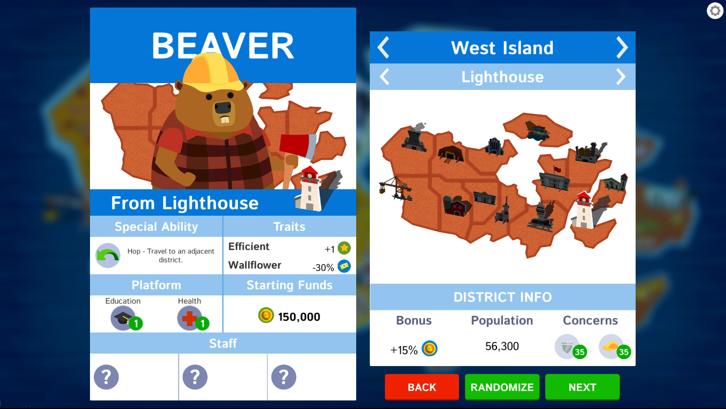 Political Animals Steam Key screenshot from the video game thumbnail 5