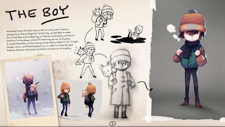 Deer & Boy - The Art of Deer & Boy Steam Key screenshot from the video game thumbnail 2