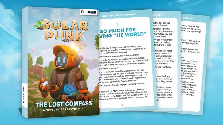 Solarpunk – The Lost Compass (Story Novel) Steam Key screenshot from the video game thumbnail 1