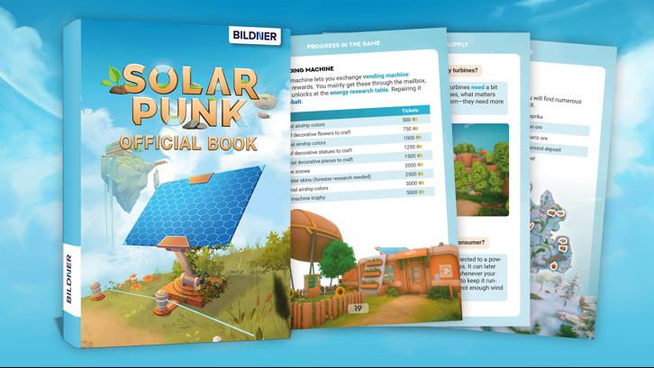 Solarpunk – Official Book Steam Key screenshot from the video game thumbnail 2