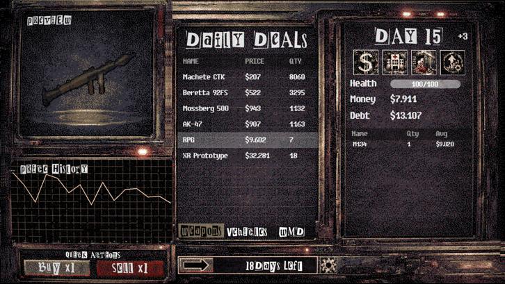 Arms Dealer Steam Key screenshot from the video game thumbnail 4