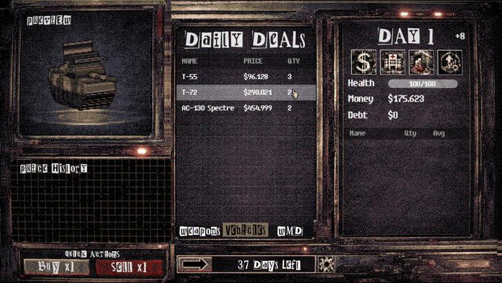 Arms Dealer Steam Key screenshot from the video game thumbnail 5