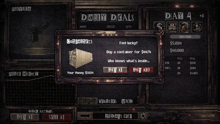 Arms Dealer Steam Key screenshot from the video game thumbnail 8
