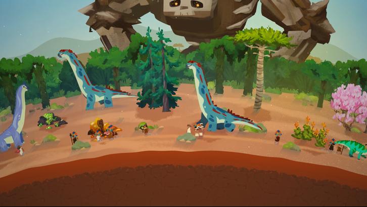 Reus 2 - Jurassic Steam Key screenshot from the video game thumbnail 3