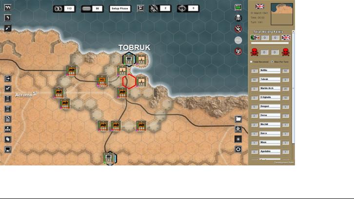 WEGO World War II: Desert War Steam Key screenshot from the video game thumbnail 3