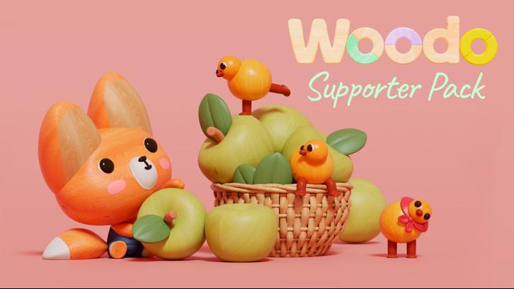 Woodo - Supporter Pack Steam Key screenshot from the video game thumbnail 2