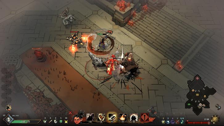 Ravenswatch - Kintaro Steam Key screenshot from the video game thumbnail 2