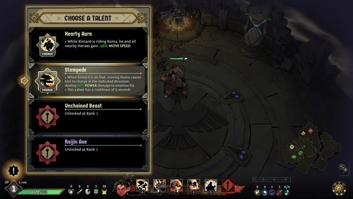 Ravenswatch - Kintaro Steam Key screenshot from the video game thumbnail 7