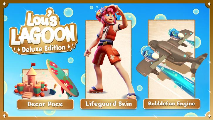 Lou's Lagoon Deluxe Pack Steam Key screenshot from the video game thumbnail 2