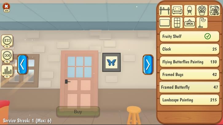 Coffee Craze Steam Key screenshot from the video game thumbnail 6