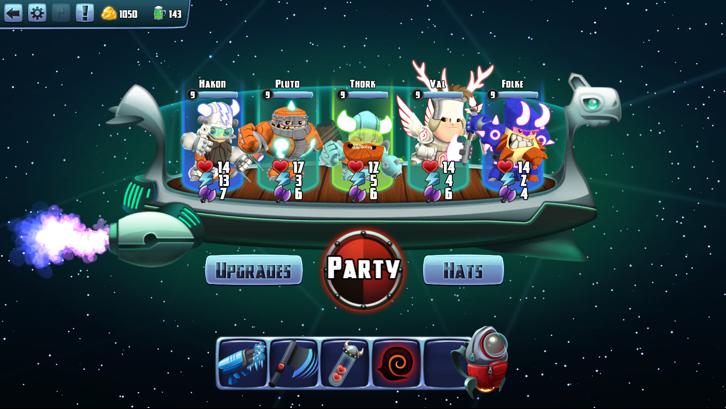 Star Vikings Forever Steam Key screenshot from the video game thumbnail 3