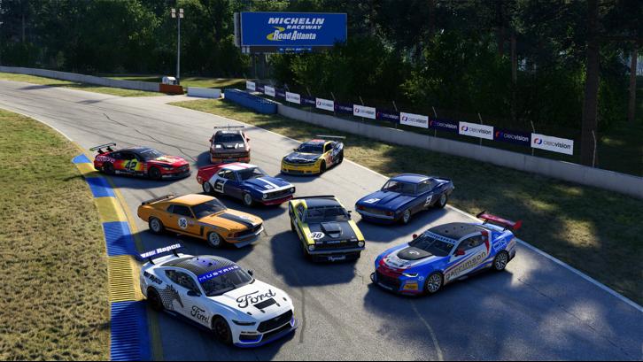 Project Motor Racing: V8 Power Pack Steam Key screenshot from the video game thumbnail 2
