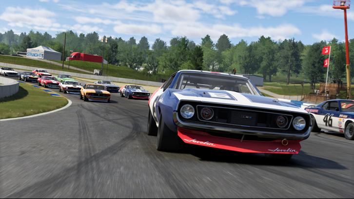 Project Motor Racing: V8 Power Pack Steam Key screenshot from the video game thumbnail 7