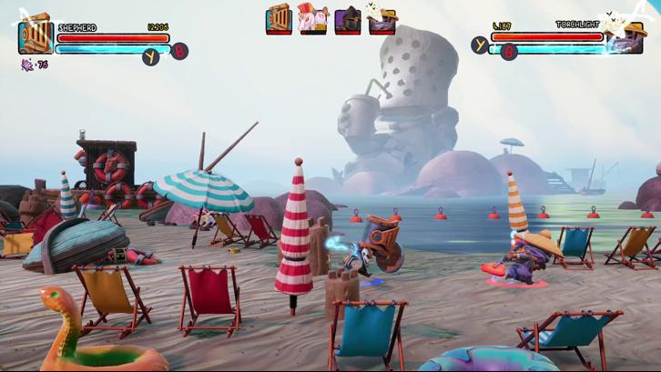 Big Helmet Heroes - Exalted Edition Steam Key screenshot from the video game thumbnail 5