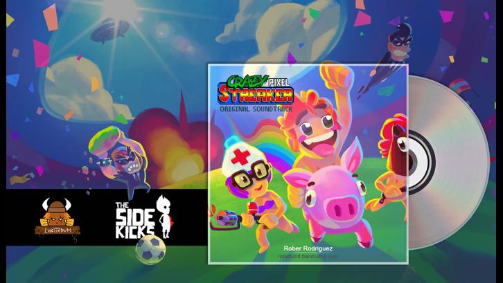 Crazy Pixel Streaker - Official OST Steam Key screenshot from the video game thumbnail 2