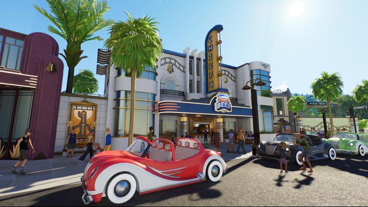 Planet Coaster 2: Silver Screen Pack Steam Key screenshot from the video game thumbnail 9