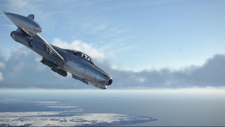 Korea. IL2 Series: F-84E Thunderjet Collectors Plane Steam Key screenshot from the video game thumbnail 3