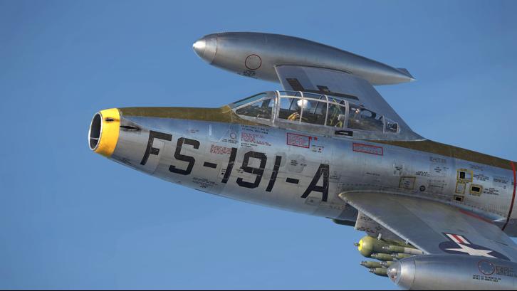Korea. IL2 Series: F-84E Thunderjet Collectors Plane Steam Key screenshot from the video game thumbnail 7