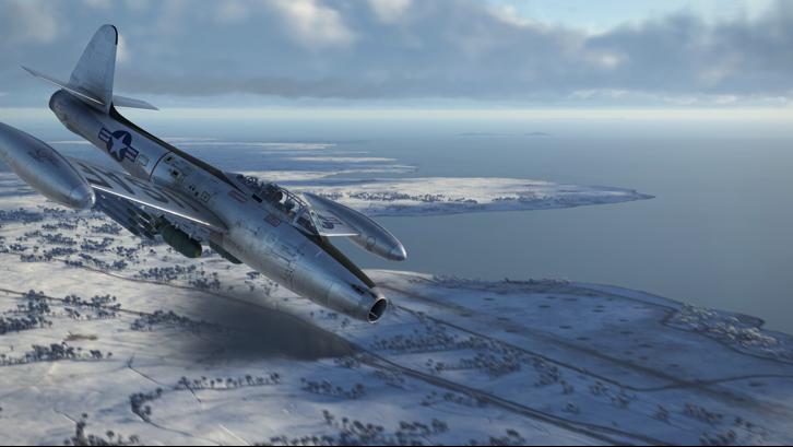 Korea. IL2 Series: F-84E Thunderjet Collectors Plane Steam Key screenshot from the video game thumbnail 8