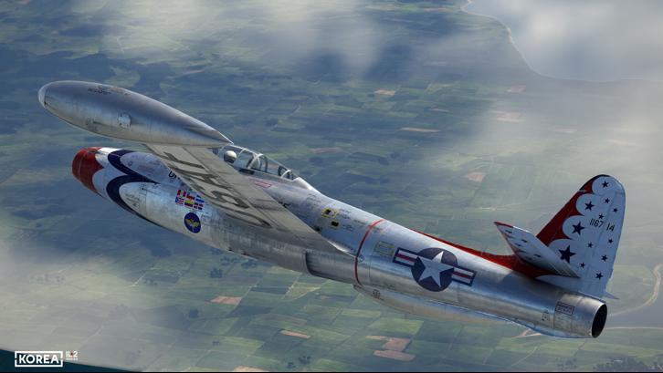 Korea. IL2 Series: Unique Aerobatic Team Liveries Steam Key screenshot from the video game thumbnail 3