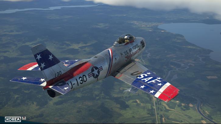 Korea. IL2 Series: Unique Aerobatic Team Liveries Steam Key screenshot from the video game thumbnail 4