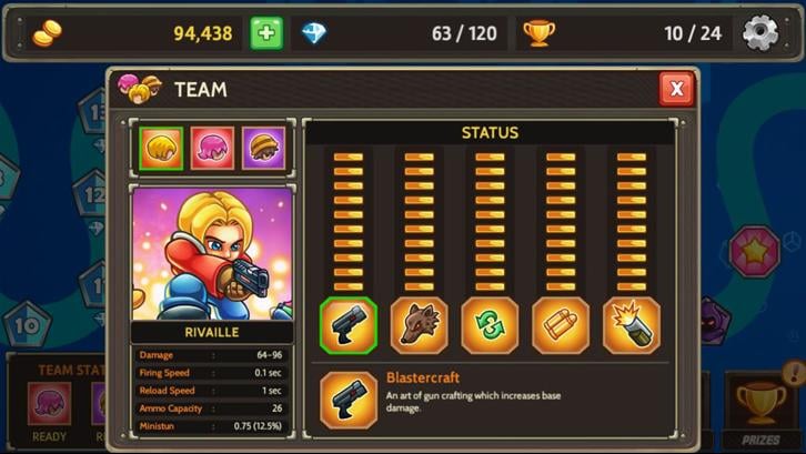 Zombo Buster Rising Steam Key screenshot from the video game thumbnail 3