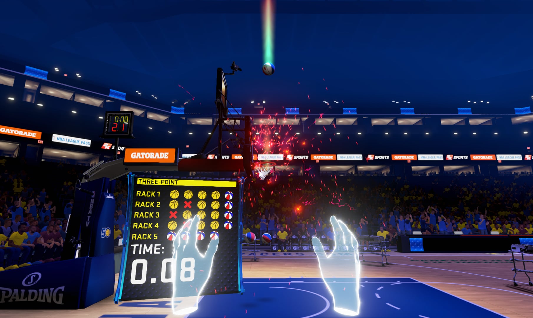NBA 2KVR Experience Steam Key screenshot from the video game thumbnail 2
