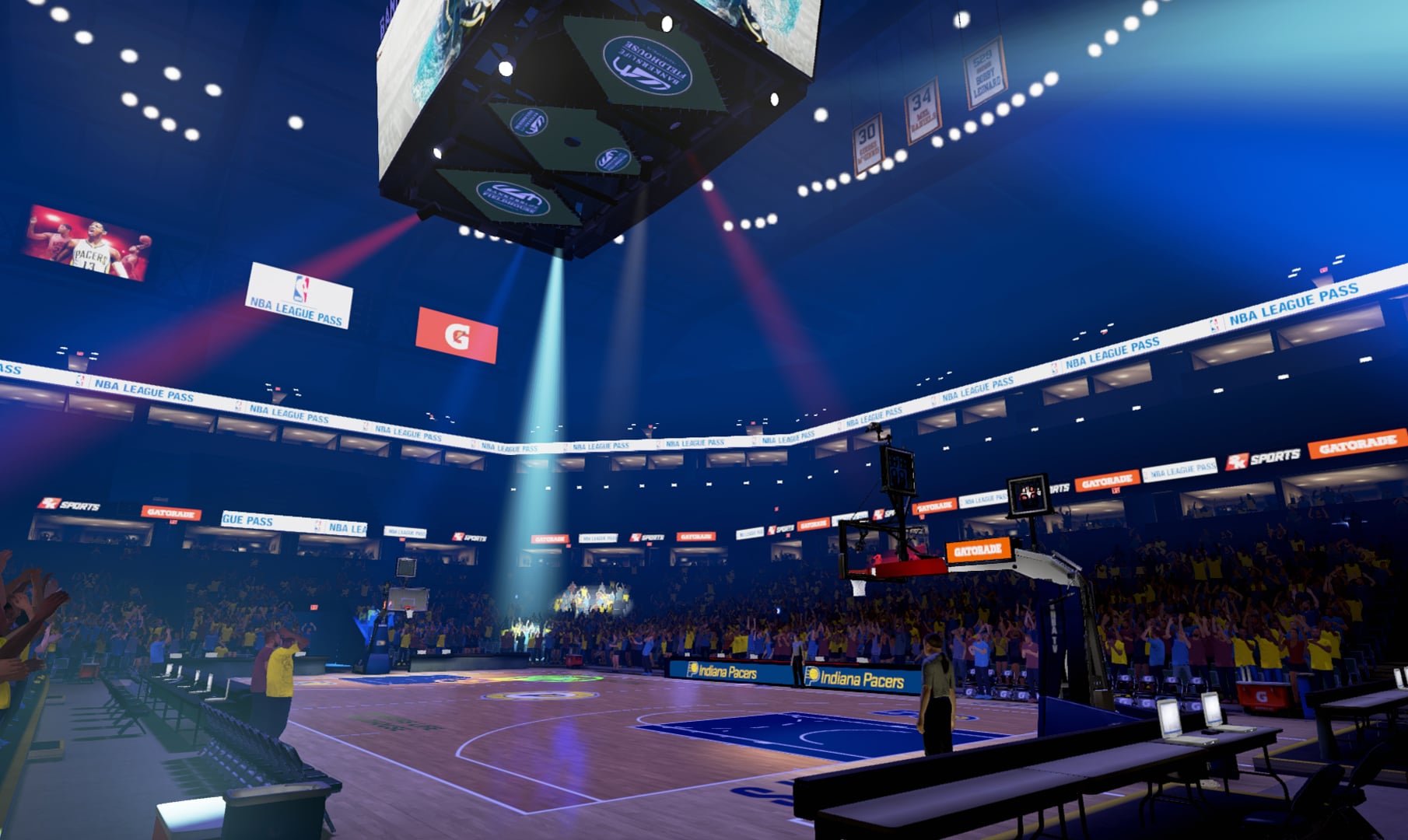 NBA 2KVR Experience Steam Key screenshot from the video game thumbnail 3