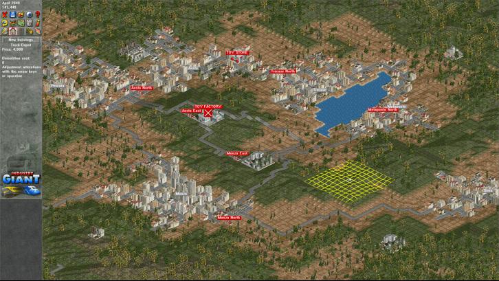 Industry Giant Steam Key screenshot from the video game thumbnail 2