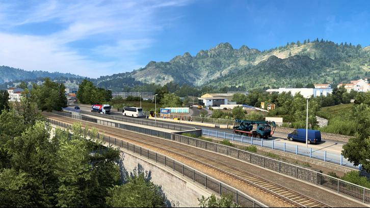 Euro Truck Simulator 2 - Vive la France ! Steam Key screenshot from the video game thumbnail 4