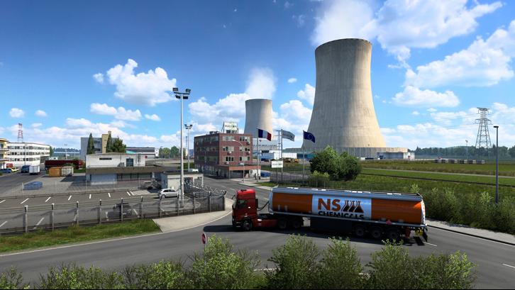 Euro Truck Simulator 2 - Vive la France ! Steam Key screenshot from the video game thumbnail 8