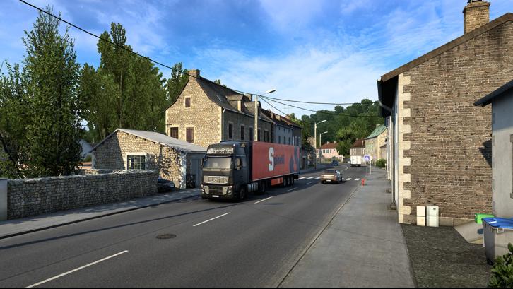 Euro Truck Simulator 2 - Vive la France ! Steam Key screenshot from the video game thumbnail 9