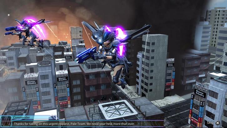 EARTH DEFENSE FORCE 4.1 WINGDIVER THE SHOOTER Steam Key screenshot from the video game thumbnail 2