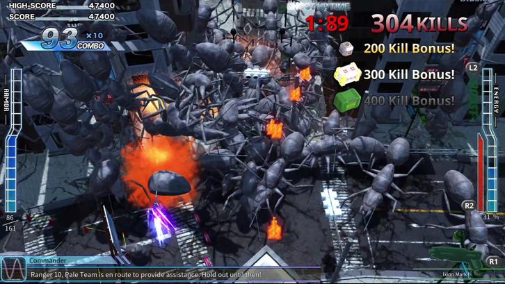 EARTH DEFENSE FORCE 4.1 WINGDIVER THE SHOOTER Steam Key screenshot from the video game thumbnail 3