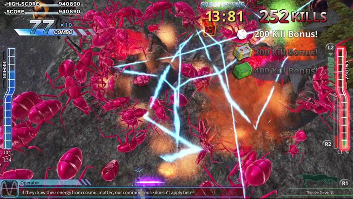 EARTH DEFENSE FORCE 4.1 WINGDIVER THE SHOOTER Steam Key screenshot from the video game thumbnail 8