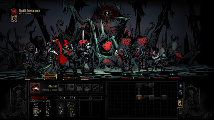 Darkest Dungeon®: The Crimson Court Steam Key screenshot from the video game thumbnail 5