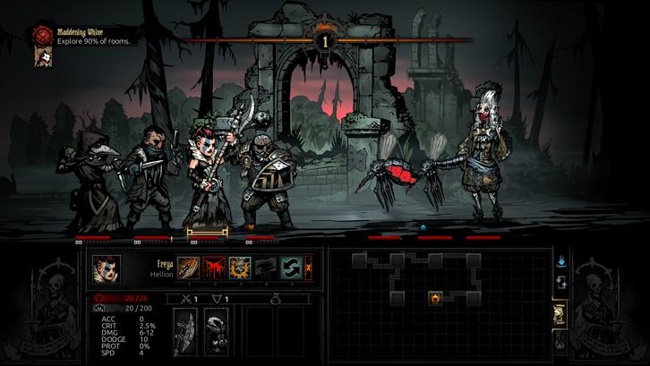 Darkest Dungeon®: The Crimson Court Steam Key screenshot from the video game thumbnail 7