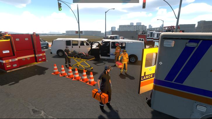 Flashing Lights - Police, Firefighting, Emergency Services (EMS) Simulator image