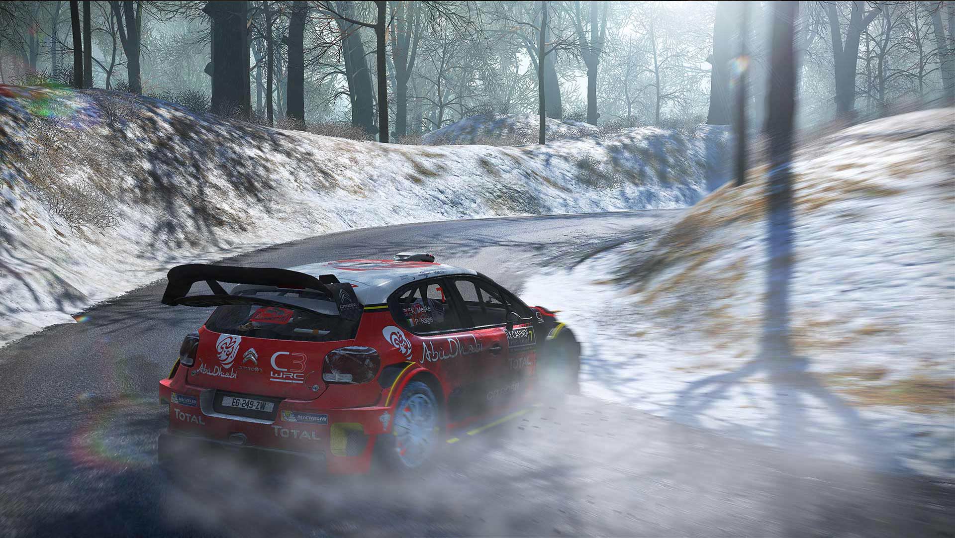 WRC 7 FIA World Rally Championship Steam Key screenshot from the video game thumbnail 9