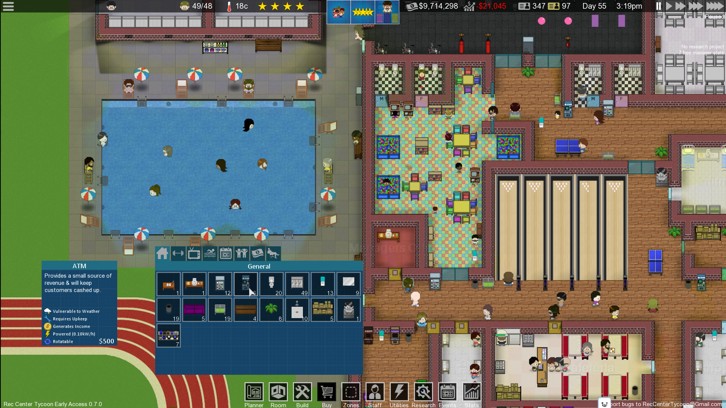 Rec Center Tycoon - Management Simulator image