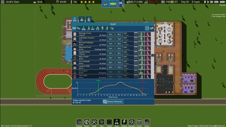Rec Center Tycoon - Management Simulator image