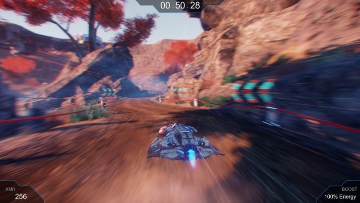 Racing Glider Steam Key screenshot from the video game thumbnail 1