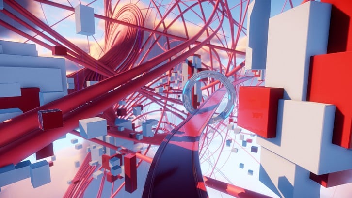 Racing Glider Steam Key screenshot from the video game thumbnail 5