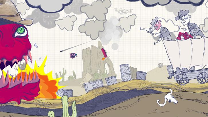 Escape Doodland Steam Key screenshot from the video game thumbnail 3