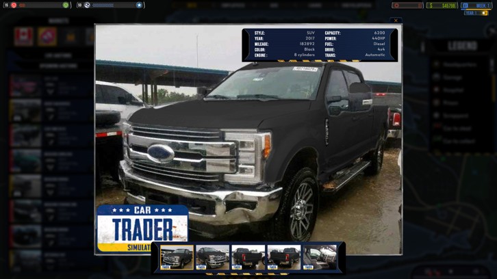 Car Trader Simulator Steam Key screenshot from the video game thumbnail 7