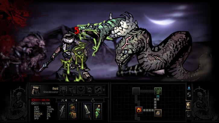 Darkest Dungeon®: The Shieldbreaker Steam Key screenshot from the video game thumbnail 7